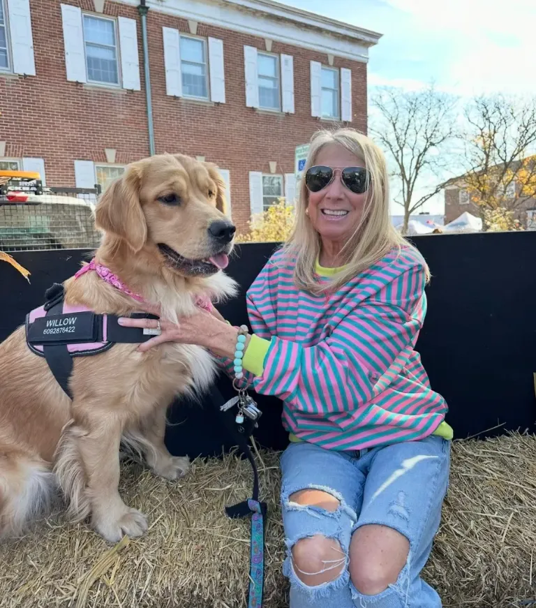 Peggy - Founder & Queen of Peggy's Pup Palace
